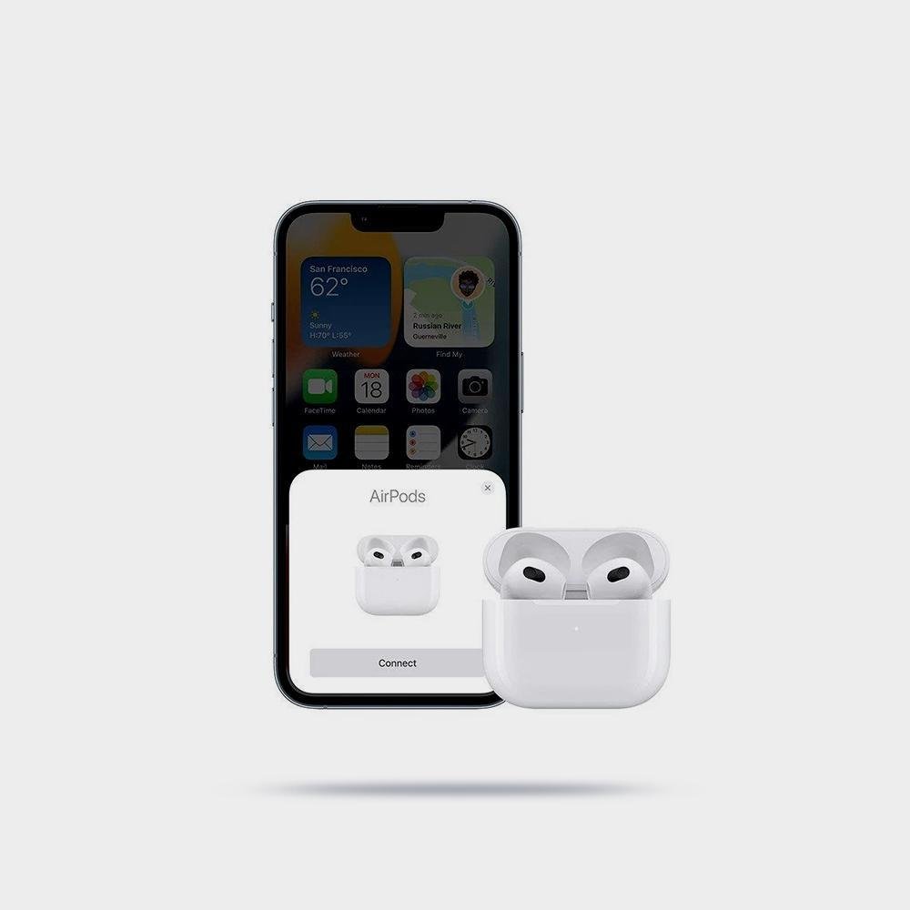 سماعات ابل ایربودز برو (الجيل الثالث) مع علبة شحن MagSafe الصورة 4